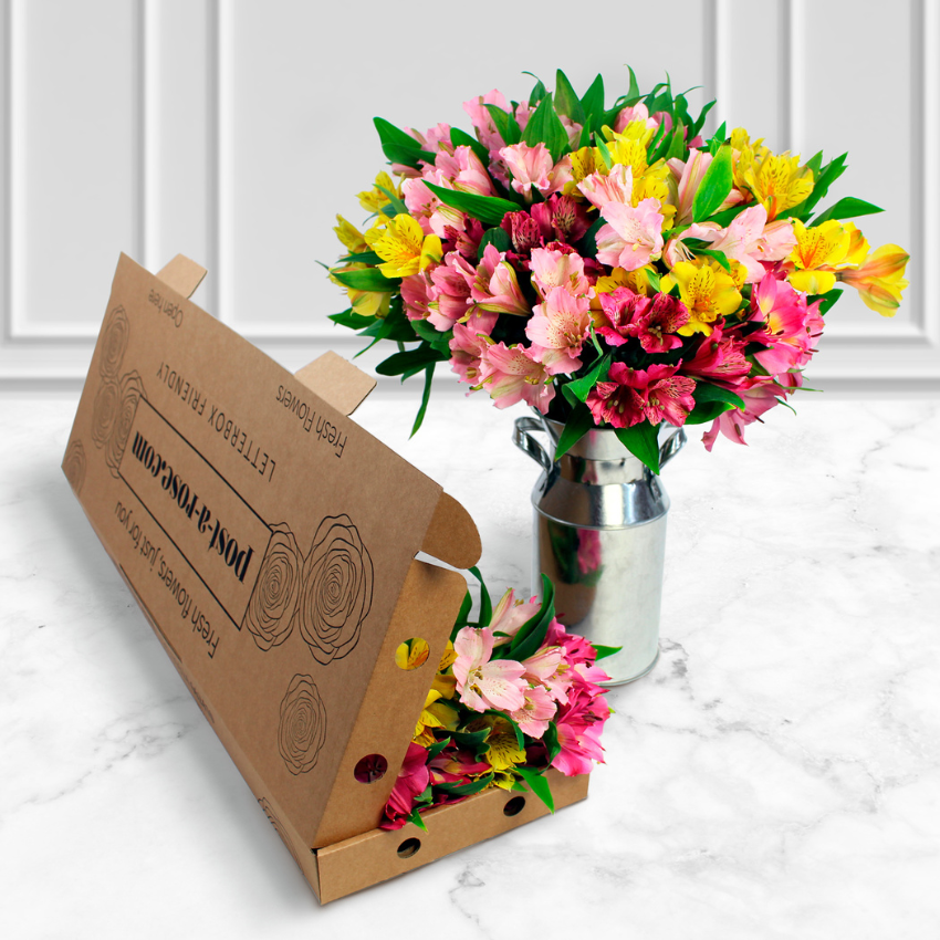 Send Roses and Flowers by Post a Rose the UK online florist